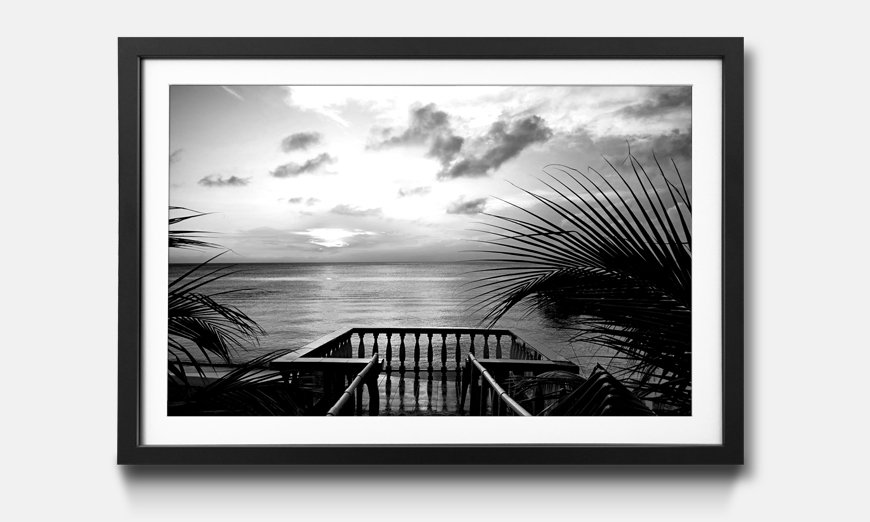 Framed picture View from Terraces