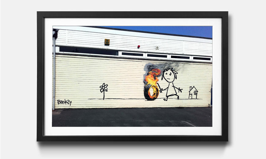 Framed wall art Play With Fire