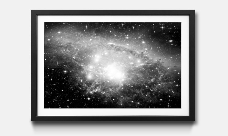 The framed art print Galaxy 
