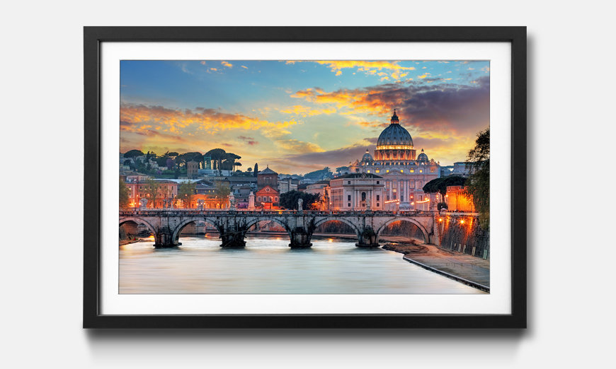 The framed art print Vatican 