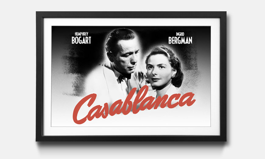 The framed picture Casablanca