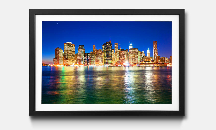 The framed picture Manhattan Metropolis