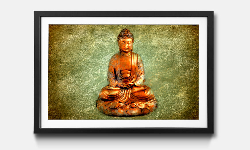 The framed picture Meditation