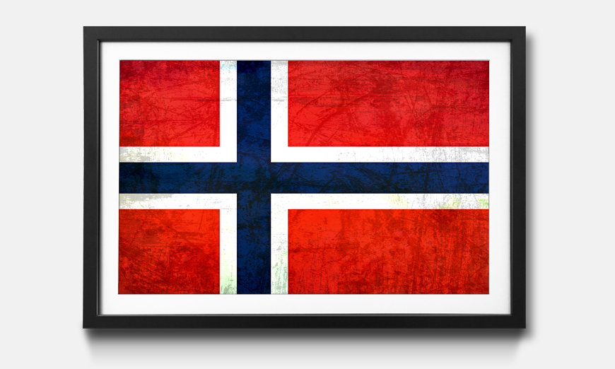 The framed picture Norwegen