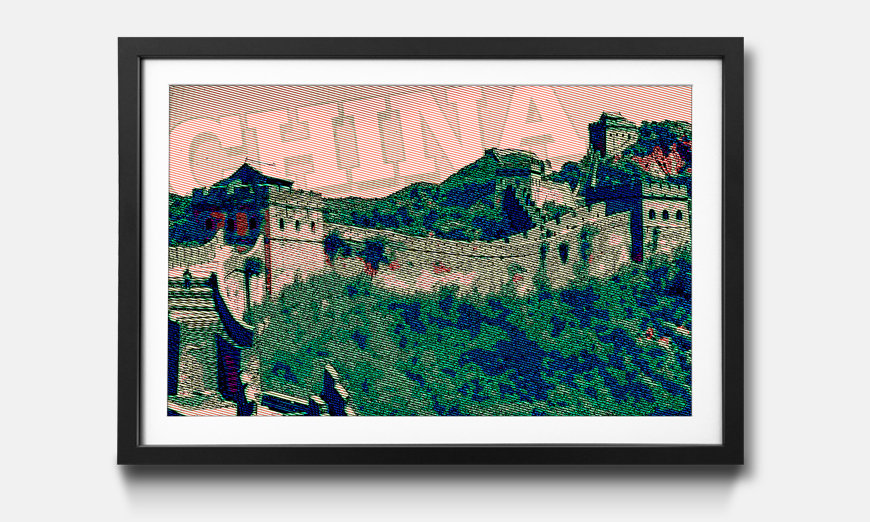 The framed print China