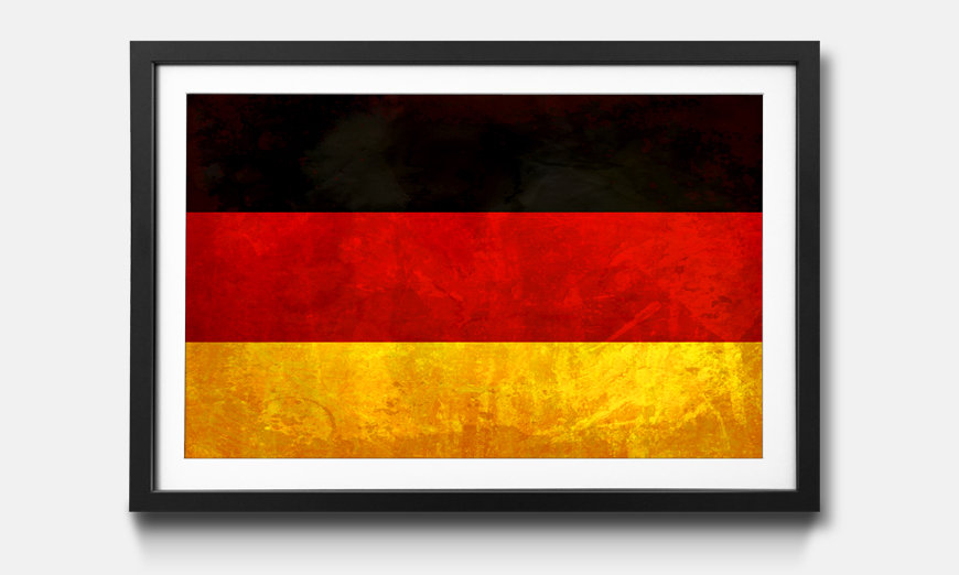 The framed print Deutschland