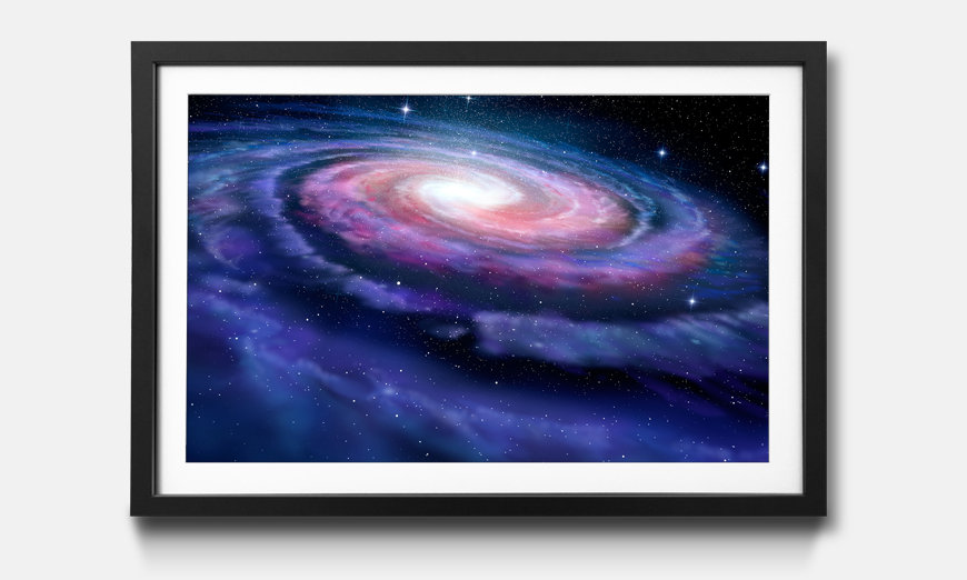 The framed print Spiral Galaxy