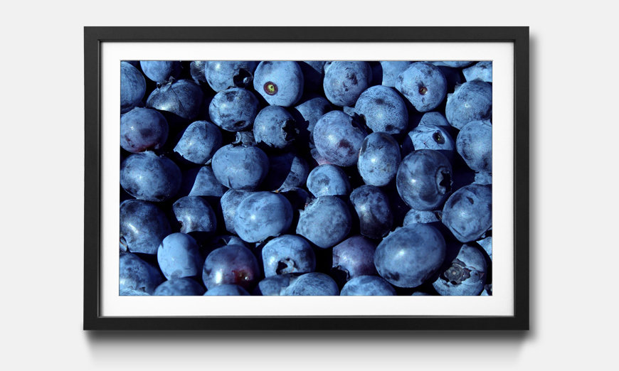 The framed wall art Blueberry