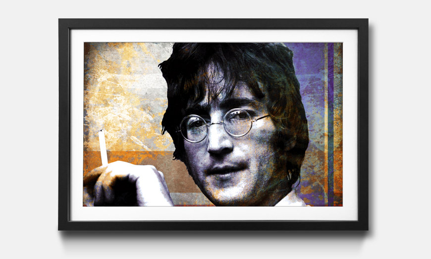The framed wall art Lennon