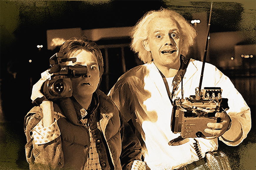 Photo wallpaper Back to the future