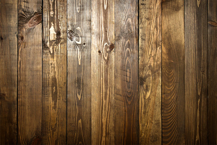 Photo wallpaper Brown Wood