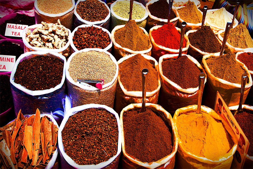 Photo wallpaper Colorful Spices