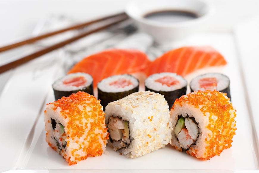 Photo wallpaper Sushi