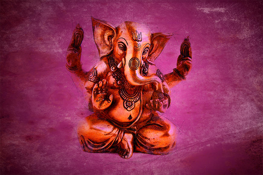 Wallpaper God Ganesha