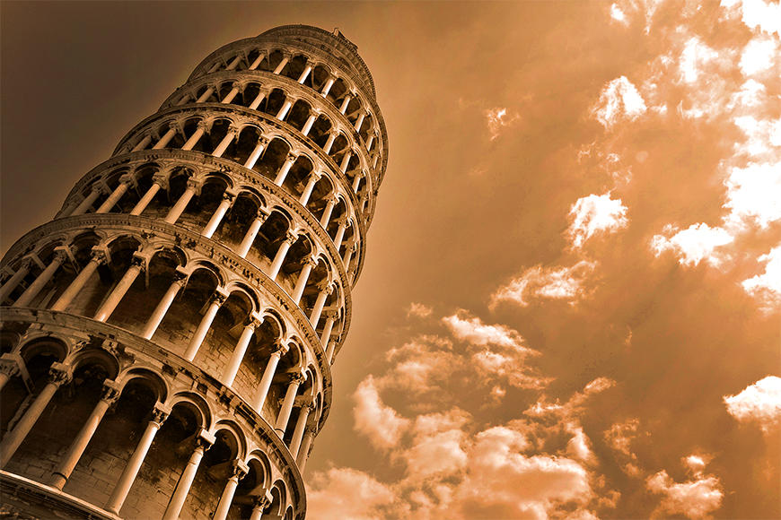 Wallpaper Leaning Tower