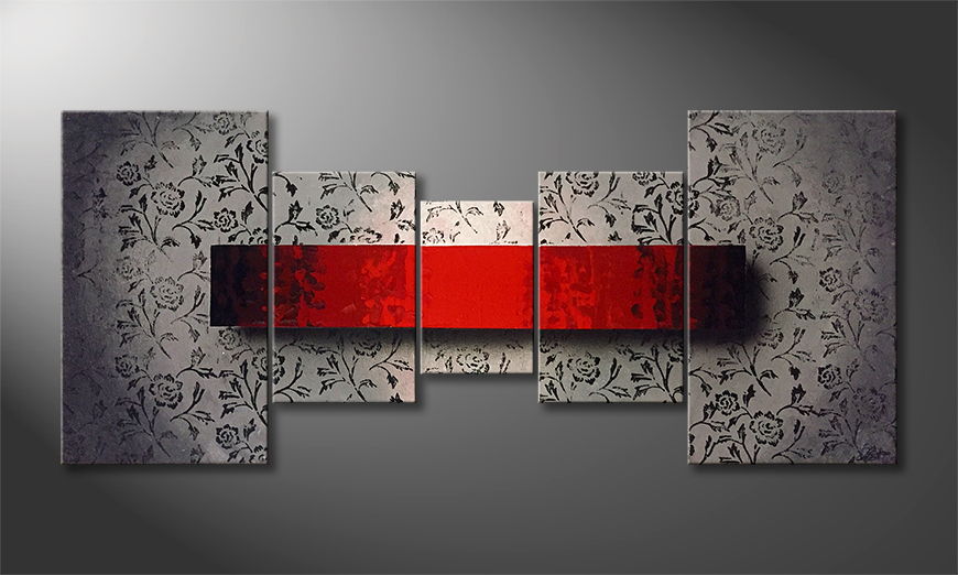 Canvas painting Disguise 140x60cm