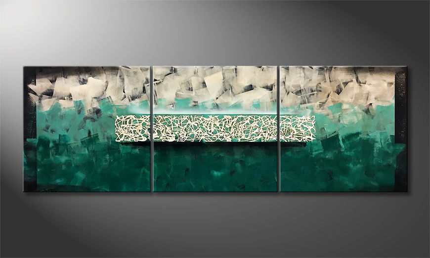 Canvas painting Endless Forest 210x70cm