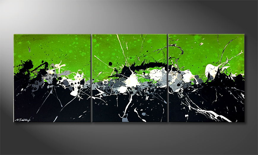 Canvas painting Energy Of Nature 180x70cm