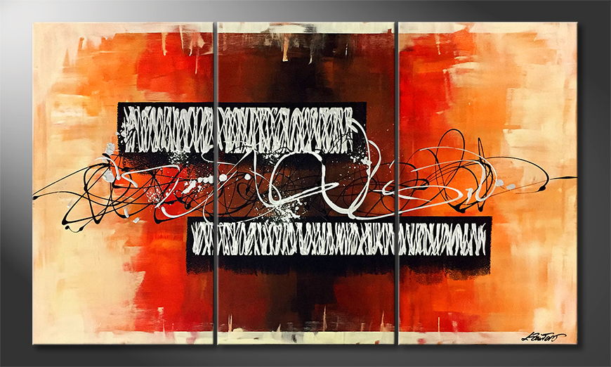 Canvas painting Juicy 150x90cm