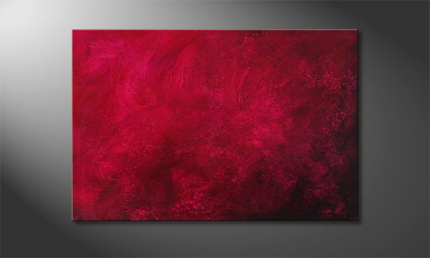 Canvas painting Modern Time 120x80cm
