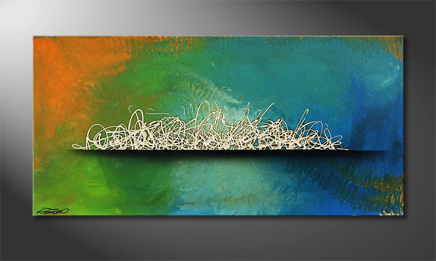 Canvas painting Noise Of Nature 120x60cm