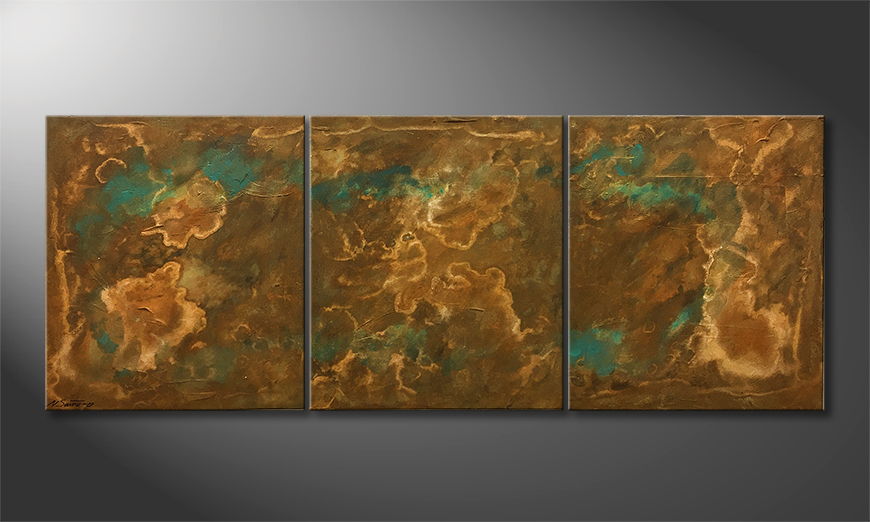 Canvas painting Real Rost 180x70cm