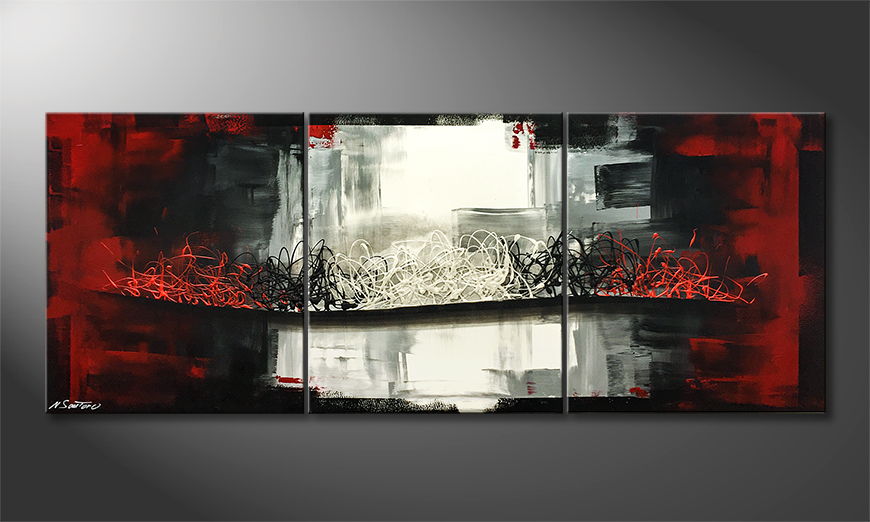 Living room painting The Way 180x70cm