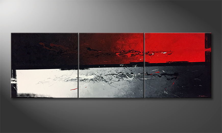 Modern wall art Bewitched 240x80cm