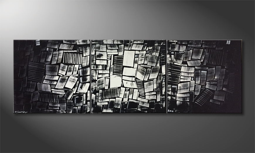 Our wall art Chicago 210x70cm