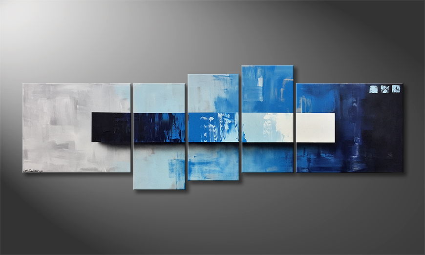 Our wall art Deep Water 210x70cm