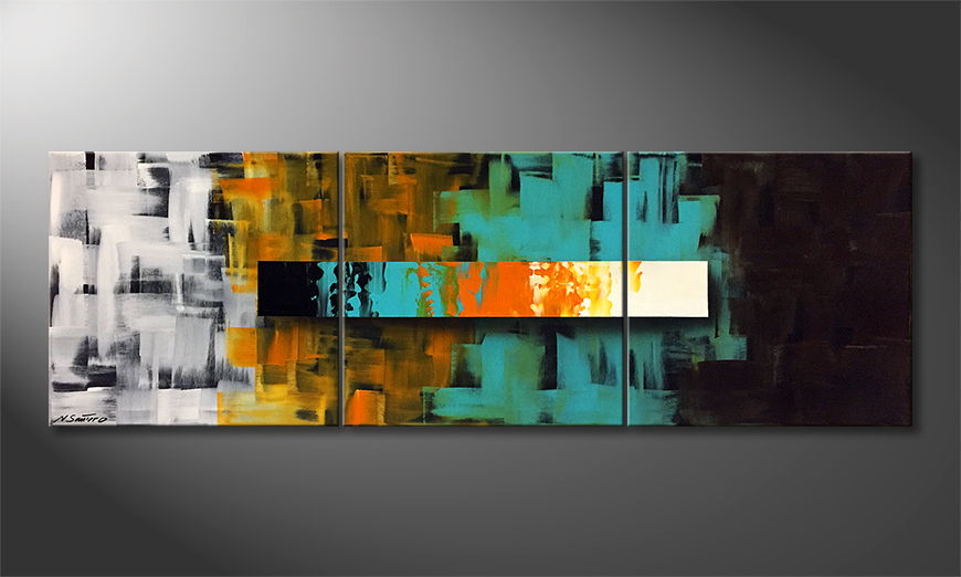 Our wall art Different Level 210x70cm