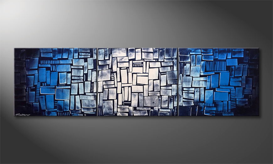 Our wall art Emersion 210x60cm