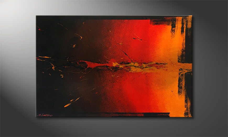 Our wall art Explosion 120x80cm