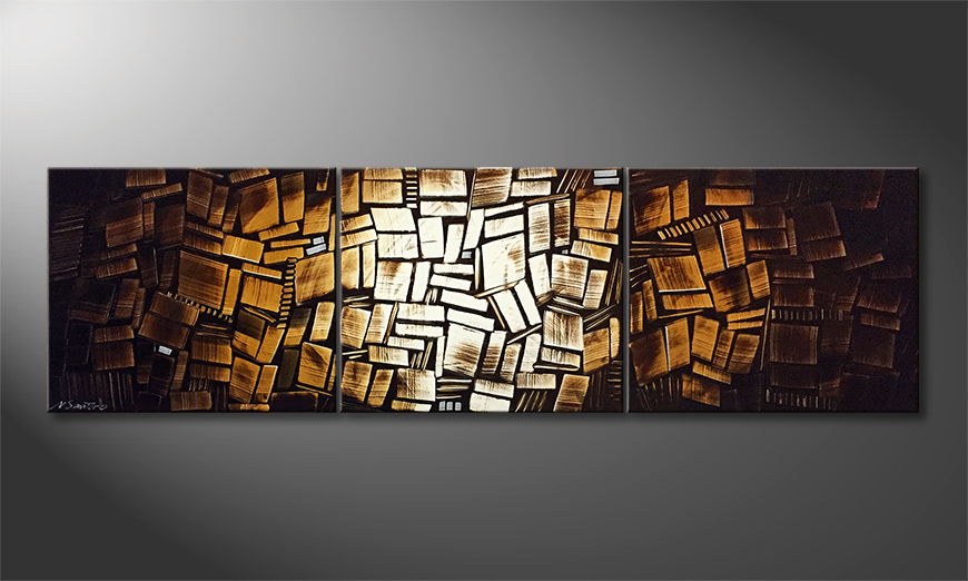 Our wall art Happy Days 210x60cm