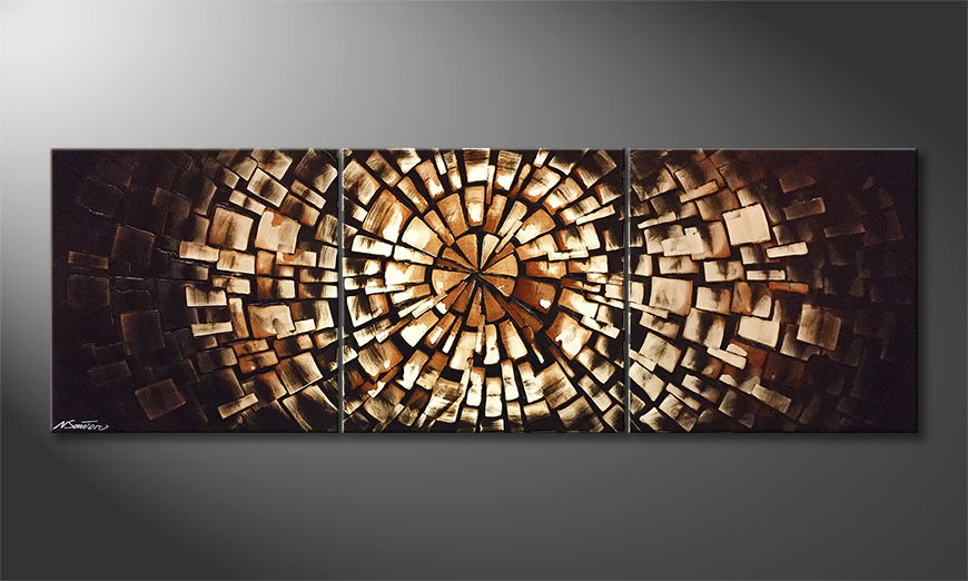 Our wall art In Shape 210x70cm