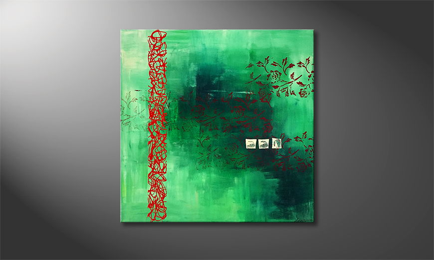 Our wall art Mystic Forest 80x80cm