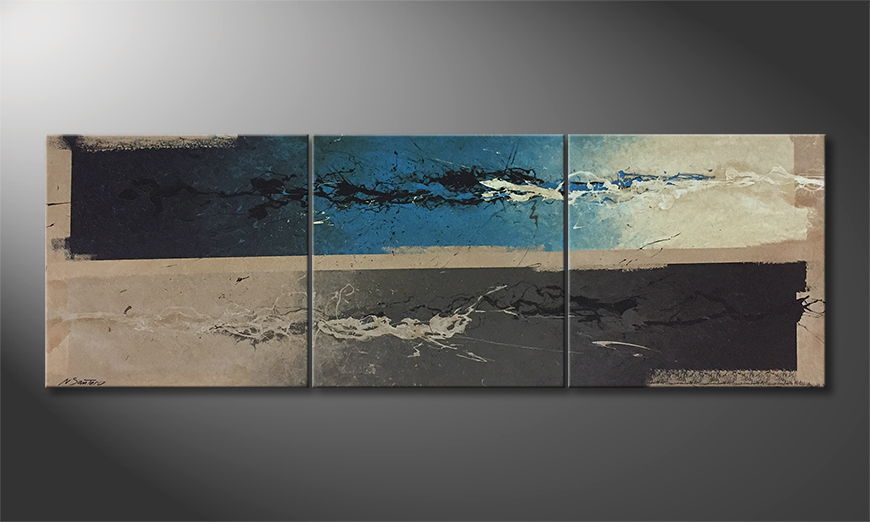 Our wall art Mystic Water 210x70cm