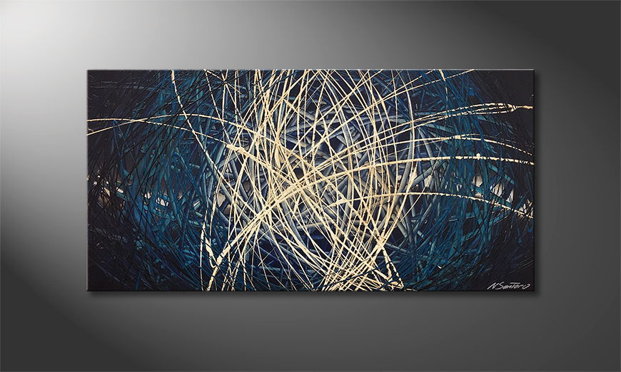 Our wall art Power Of Water 100x50cm