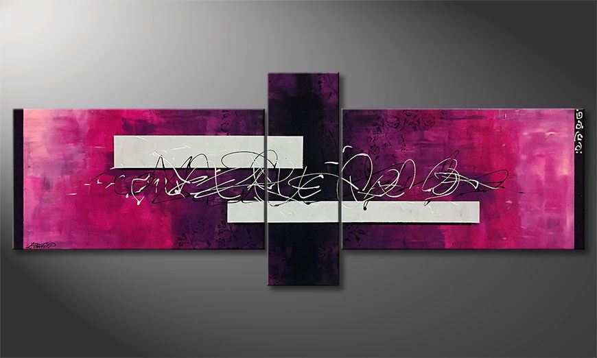 Our wall art Shadow Melody 230x90cm