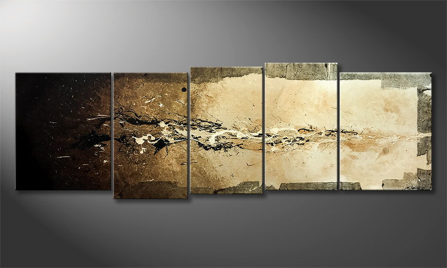 Our wall art Splashed Way 220x75cm