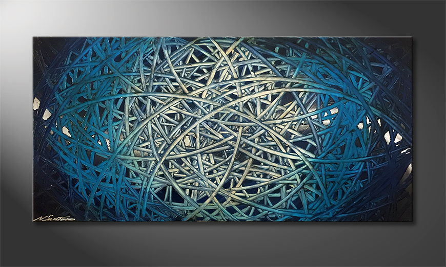 Our wall art Water Dance 120x60cm