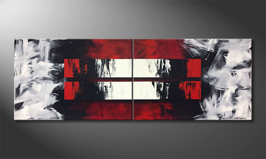 Our wall art Windy Contrast 200x70cm